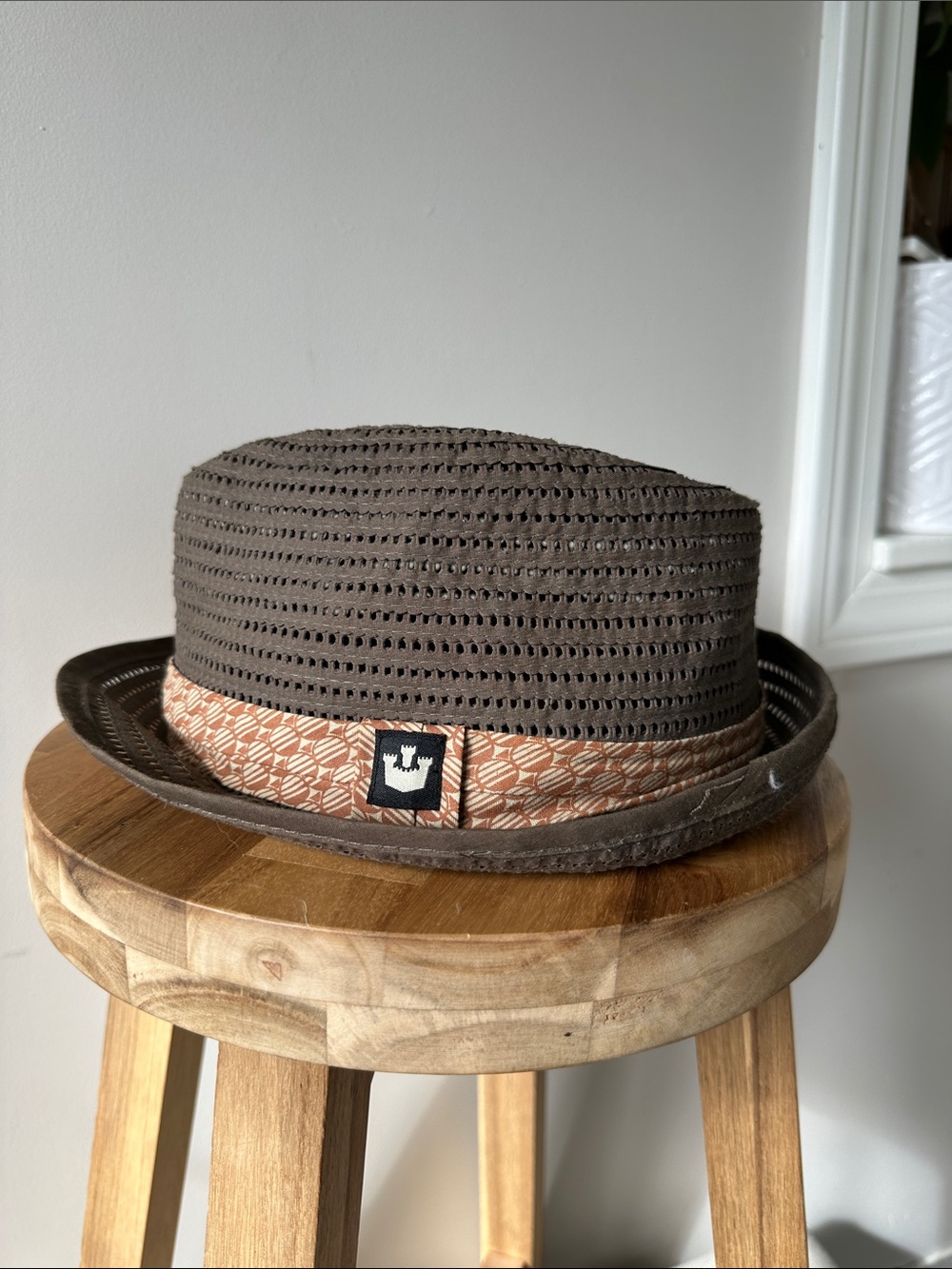 Goorin Bros Perforated Fabric Fedora / Trilby